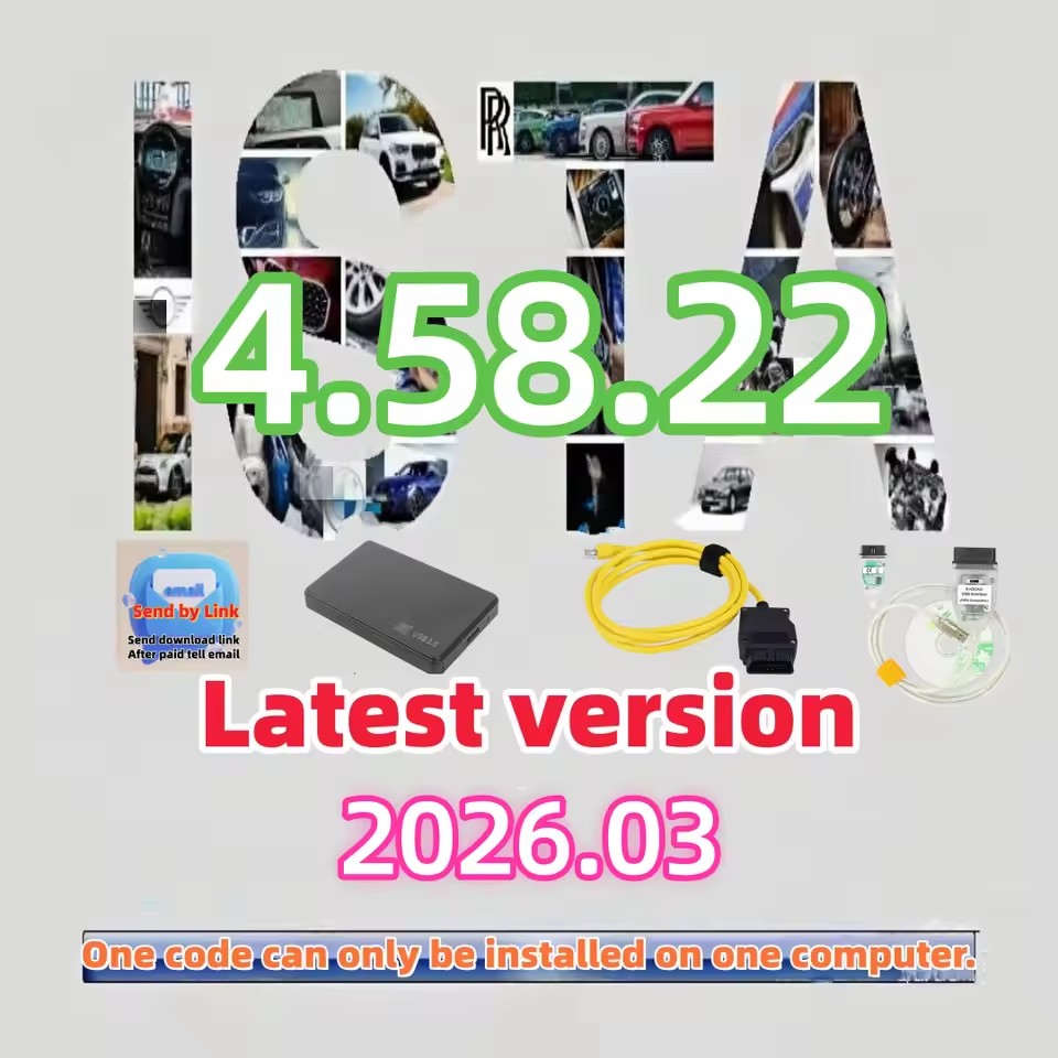 Interior Design Software - 2026 For B-M-W ISTA 4.58.22 plus