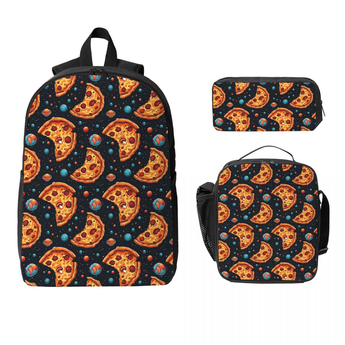 Interior Design Whimsical - Pizza In Space Cosmic Foodie Design