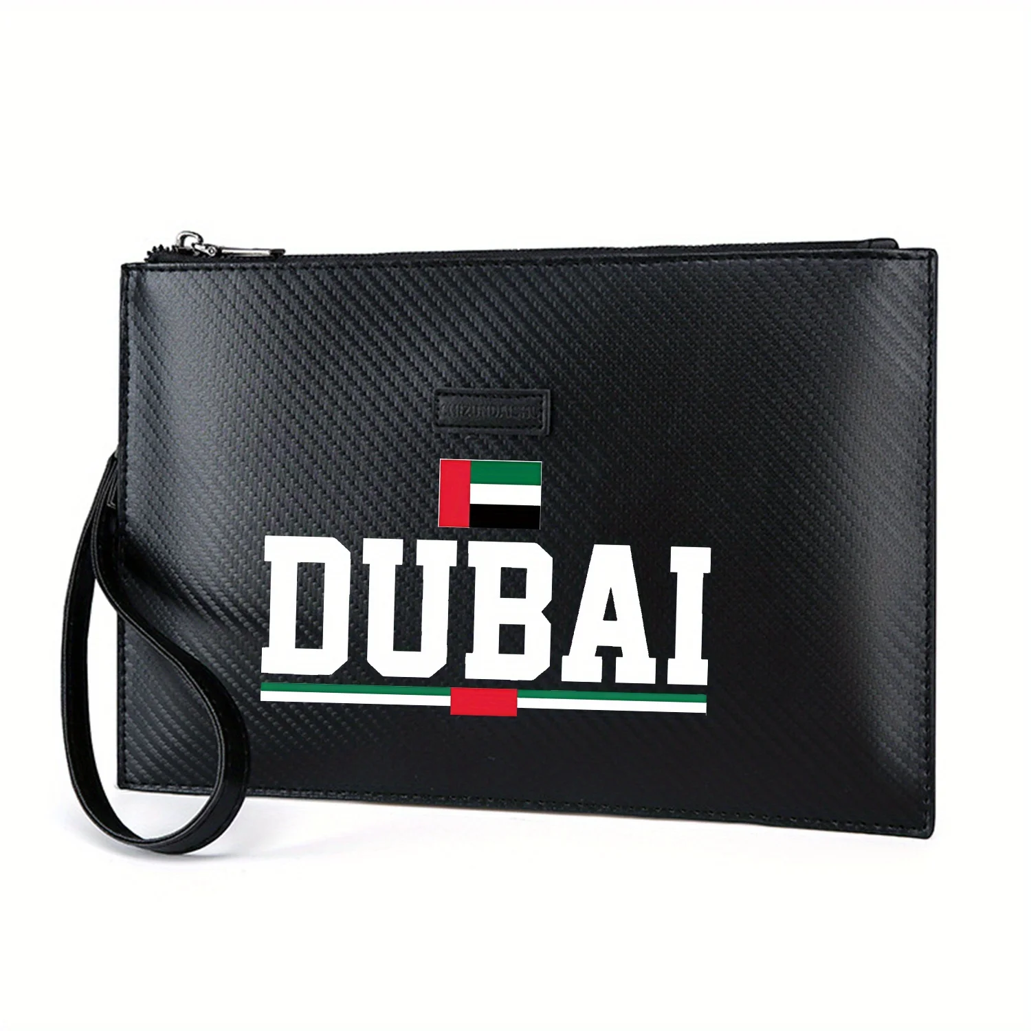 Interior Design Dubai - Dubai text flag background simple design