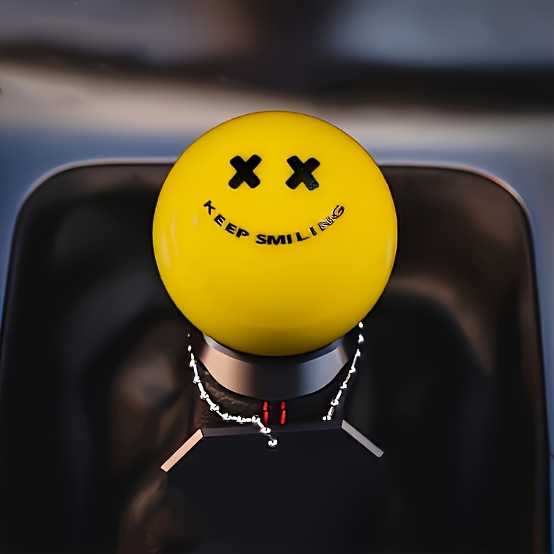 Interior Design Concept - Keep Smiling Yellow & Black Gear