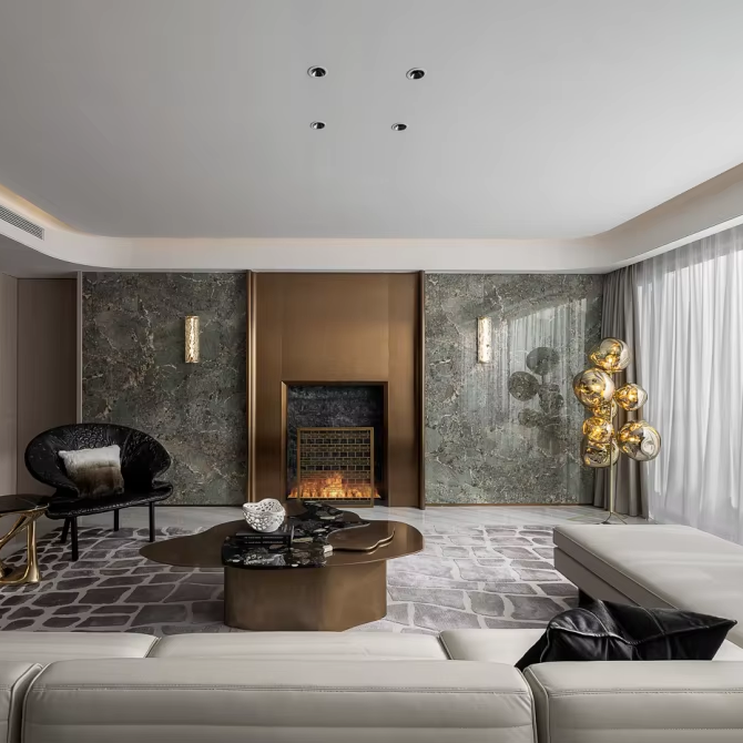 Interior Design And Construction - Sanhai Light Interior Design 3D Max
