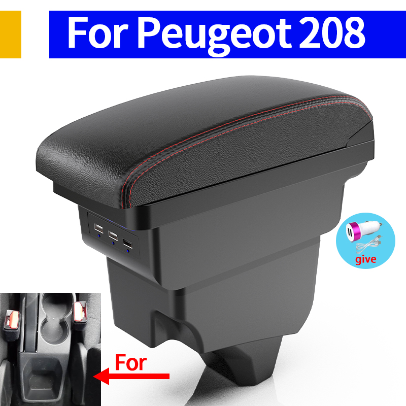 Interior Design Concept - Armrest For Peugeot 208 2008 Car