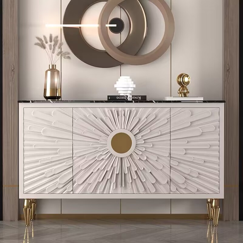 Interior Design Hall - Nordic luxury shoe cabinet high-end designer