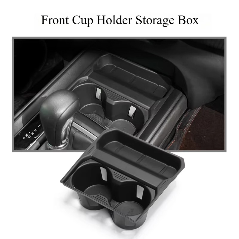 Interior Design Grid - Front Cup Holder Storage Box Designed