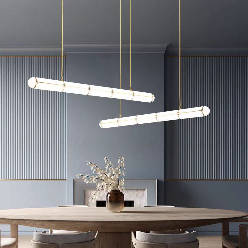Interior Design Hall - Minimalist Design LED Lights Modern Long