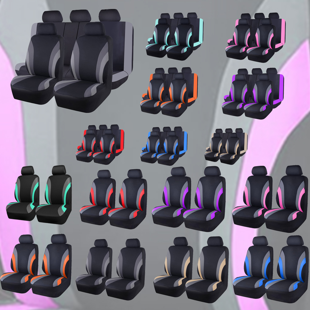 Interior Design Concept - AUTOKING Sporty Design Universal Polyester Fabric