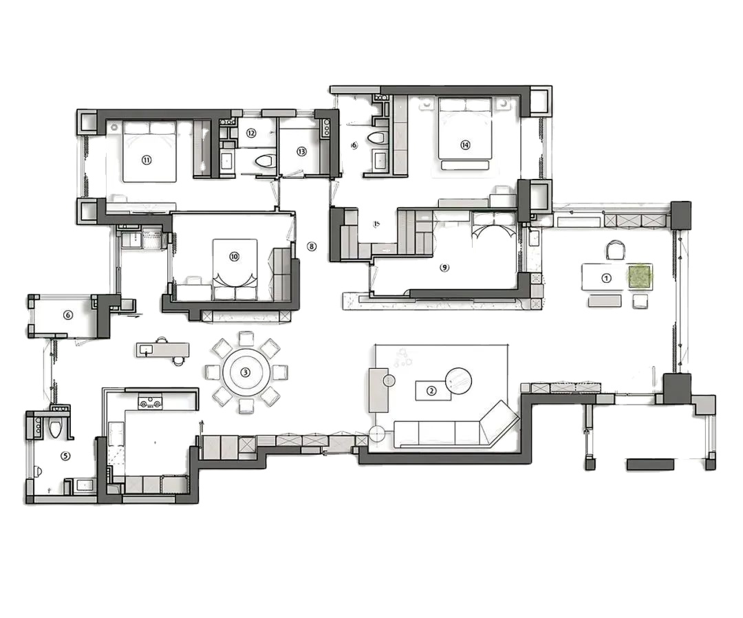 Interior Design And Construction - Sanhai House Plans Interior Design Services