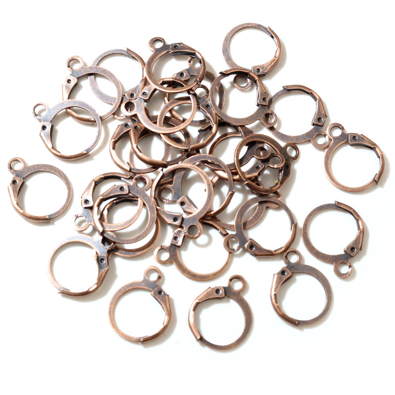 Antique Brass Hook - 14x12mm 30pcs High Quality Antique Copper