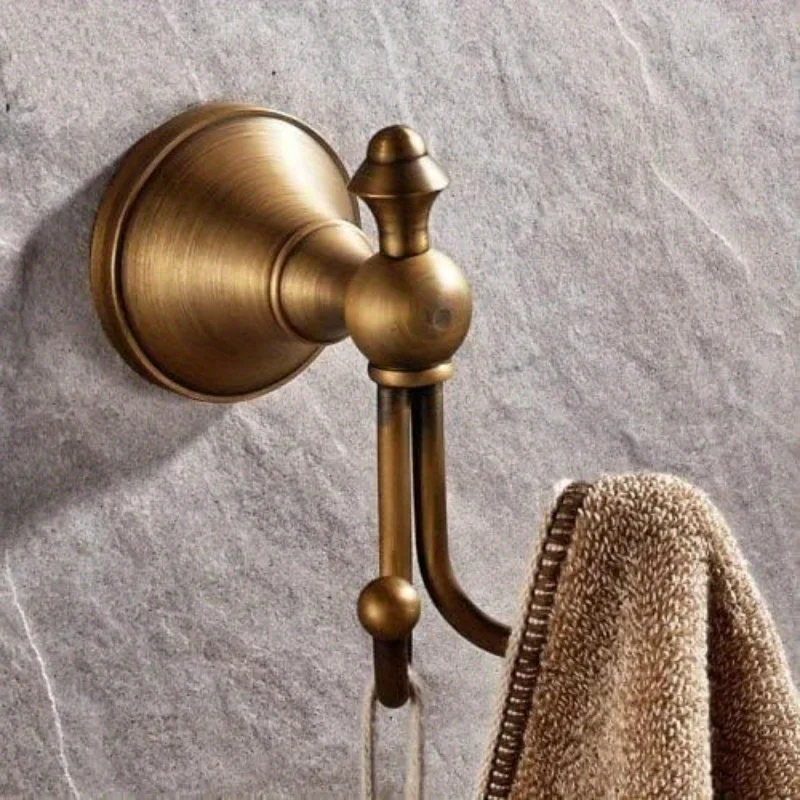 New 2026 Vintage Style Antique - Antique Brass Hook ulasan dan harga