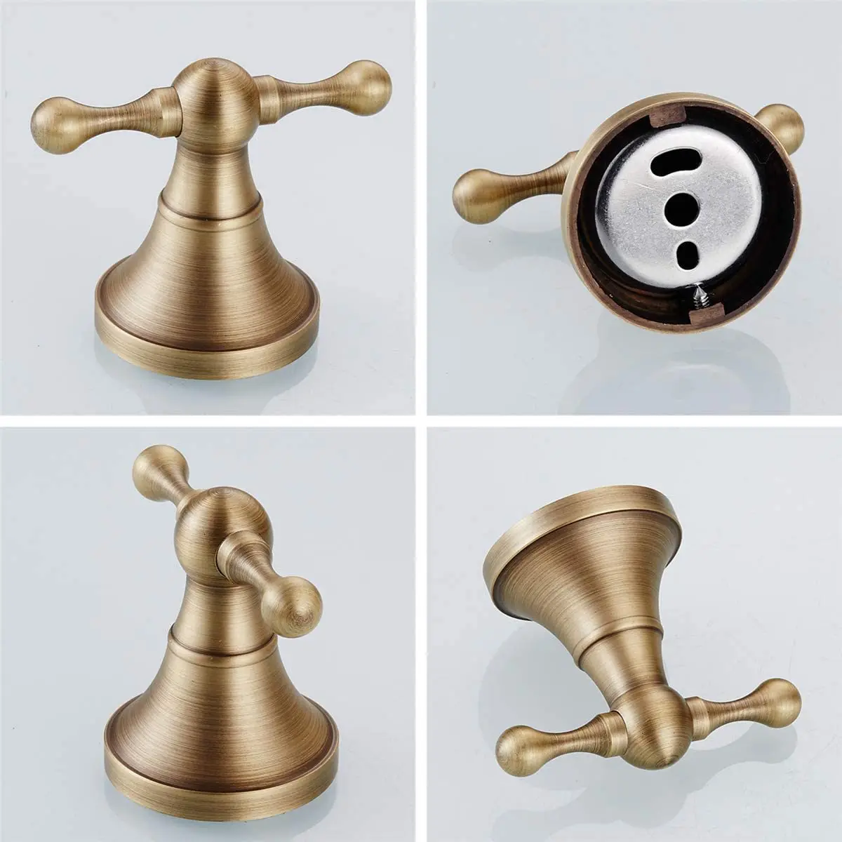 New 2026 Vintage Style Antique - Antique Brass Hook ulasan dan harga