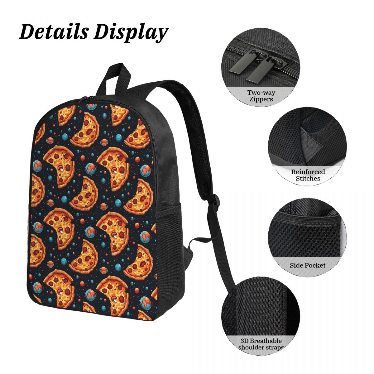 Pizza In Space Cosmic Foodie D - Interior Design Whimsical ulasan dan harga