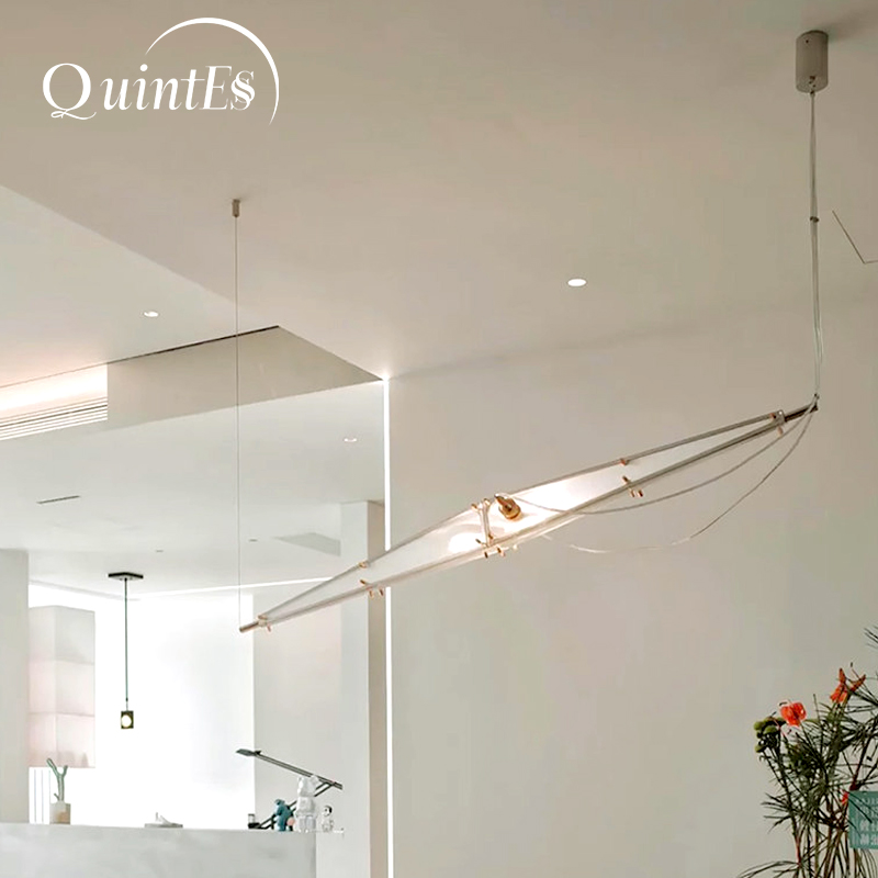LED Glass Chandelier Minimalis - Interior Design Hall ulasan dan harga
