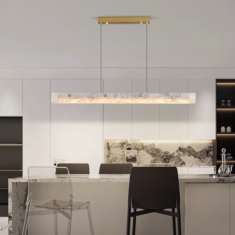 Postmodern Marble Long Pendant - Interior Design Hall ulasan dan harga