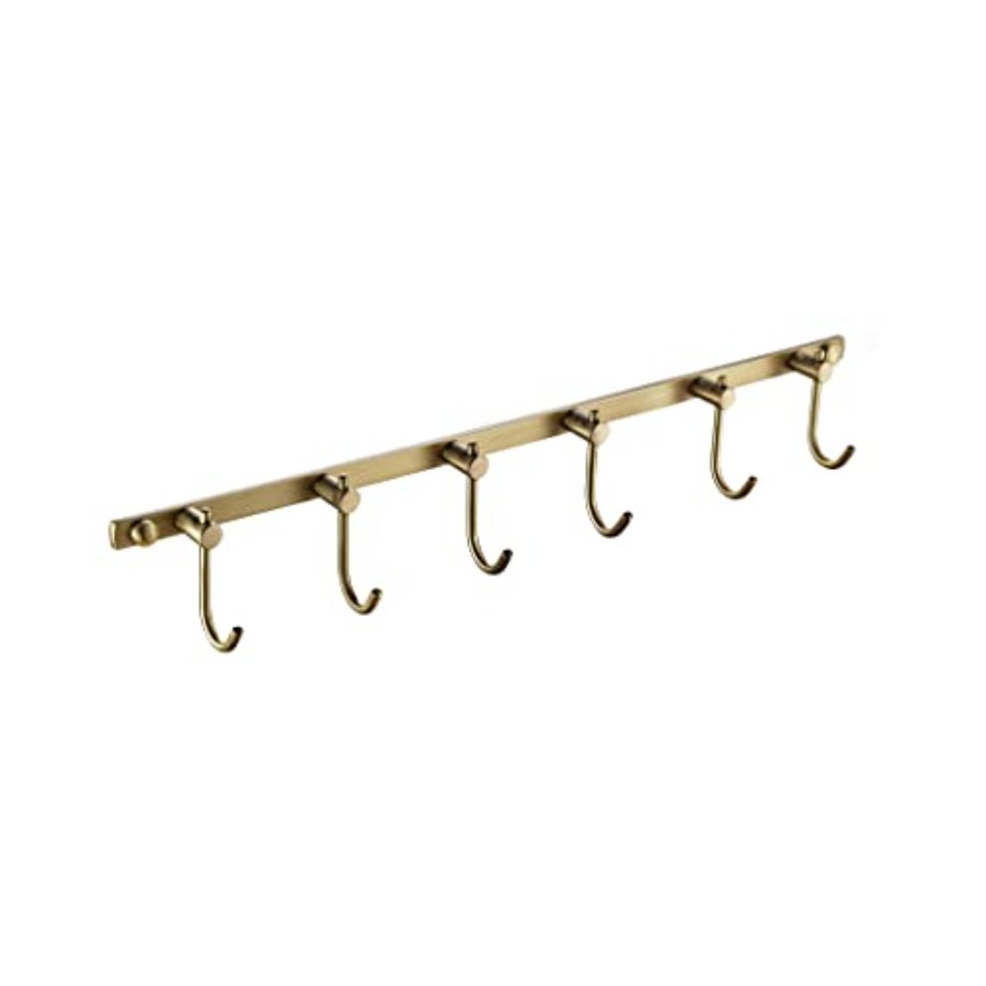 Brass Hook Rack, Bathroom Towe - Antique Brass Hook ulasan dan harga