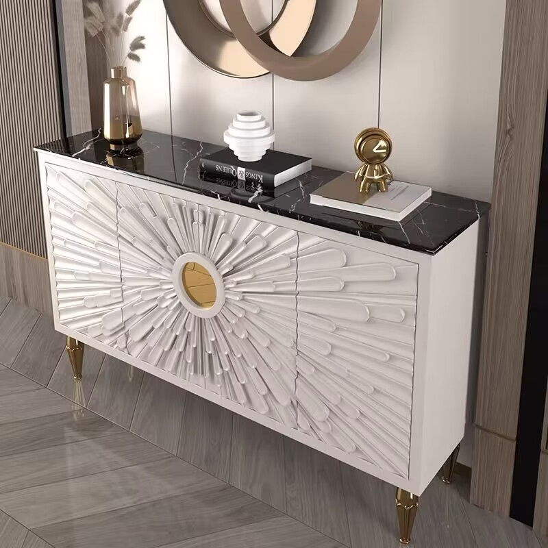 Nordic luxury shoe cabinet hig - Interior Design Hall ulasan dan harga
