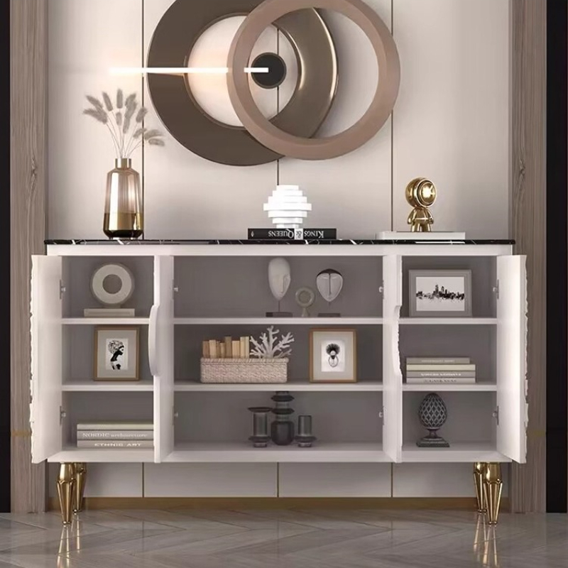 Nordic luxury shoe cabinet hig - Interior Design Hall ulasan dan harga