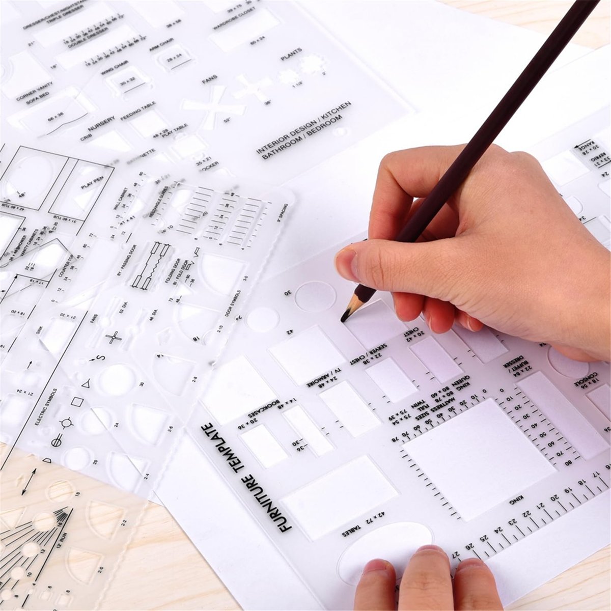 T32C New Drafting Tools and Ru - Interior Design Build ulasan dan harga