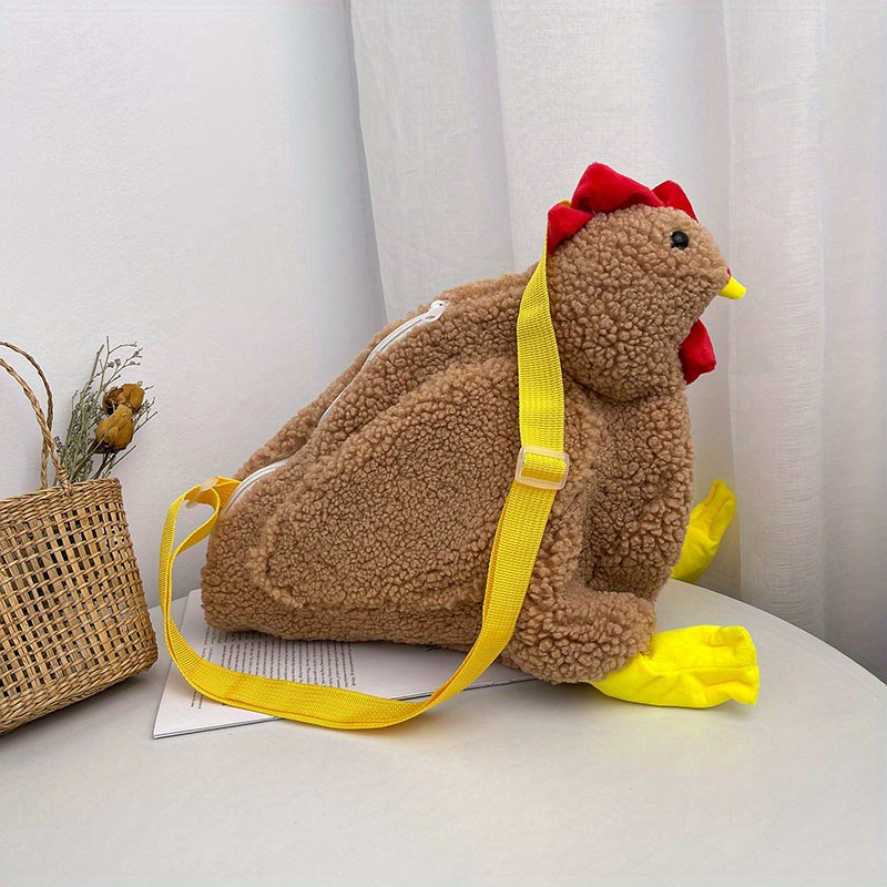Charming Plush Chicken Crossbo - Interior Design Whimsical ulasan dan harga