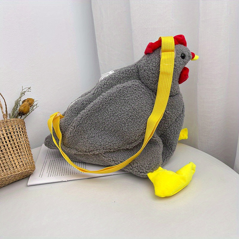 Charming Plush Chicken Crossbo - Interior Design Whimsical ulasan dan harga