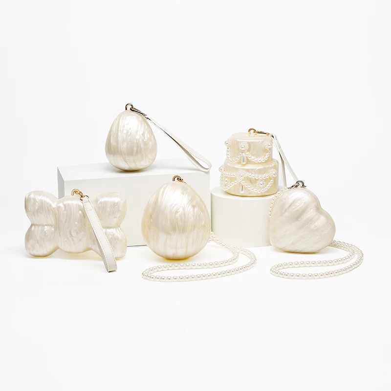 Goose Shape Pearl Bead Chain C - Interior Design Whimsical ulasan dan harga