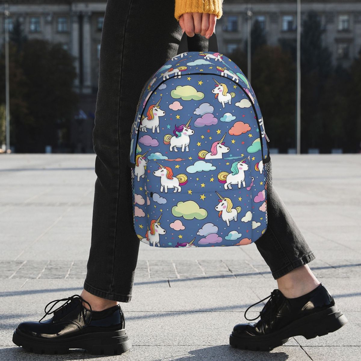 Unicorn Cartoon Design Cute Un - Interior Design Whimsical ulasan dan harga