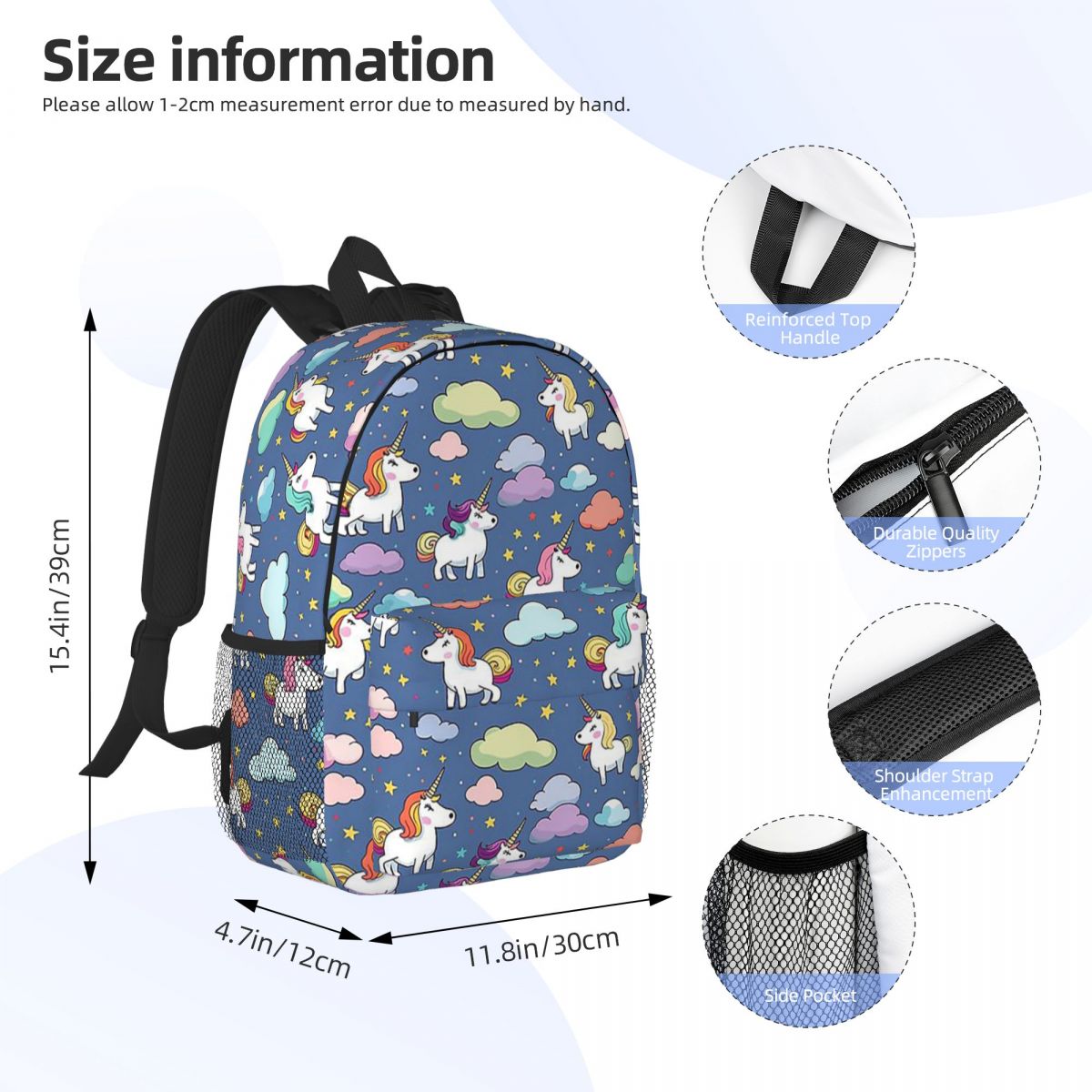 Unicorn Cartoon Design Cute Un - Interior Design Whimsical ulasan dan harga