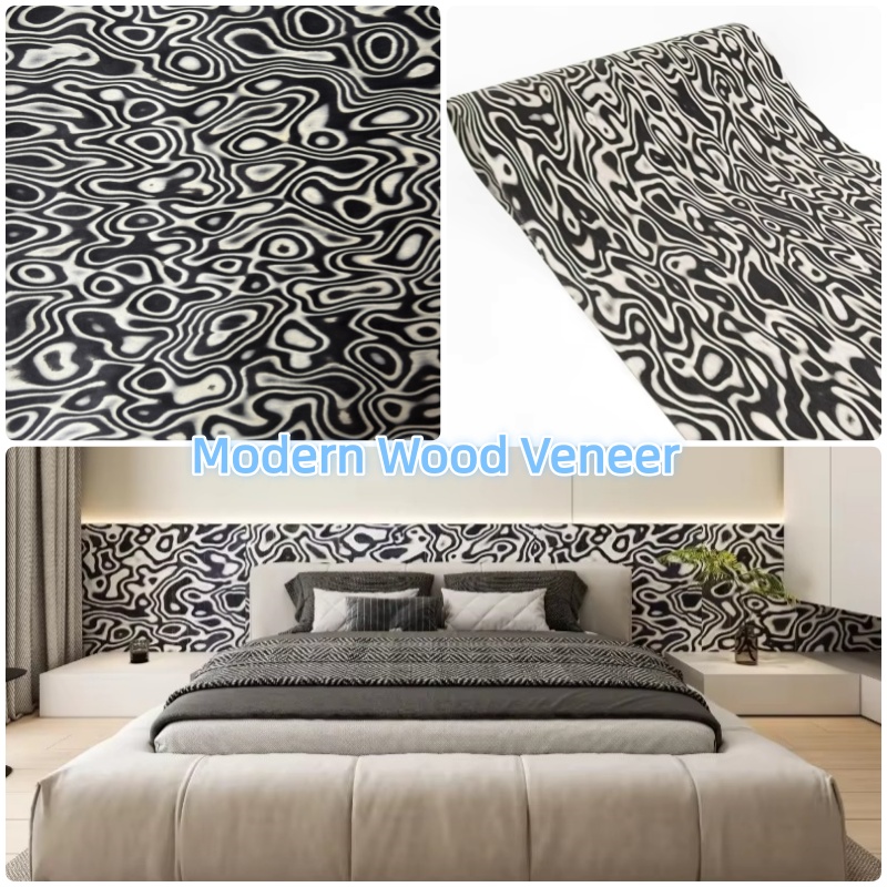 Tech Black White Graphic Wood  - Interior Design White And Wood ulasan dan harga