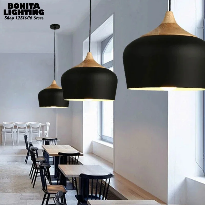 Nordic Aluminum Big Lampshade  - Interior Design White And Wood ulasan dan harga