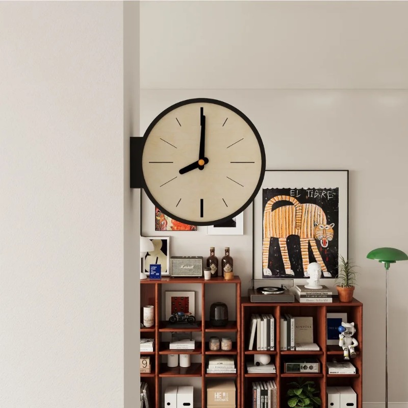 Modern Creative Clock Wall Han - Interior Design Luxury Living Room ulasan dan harga