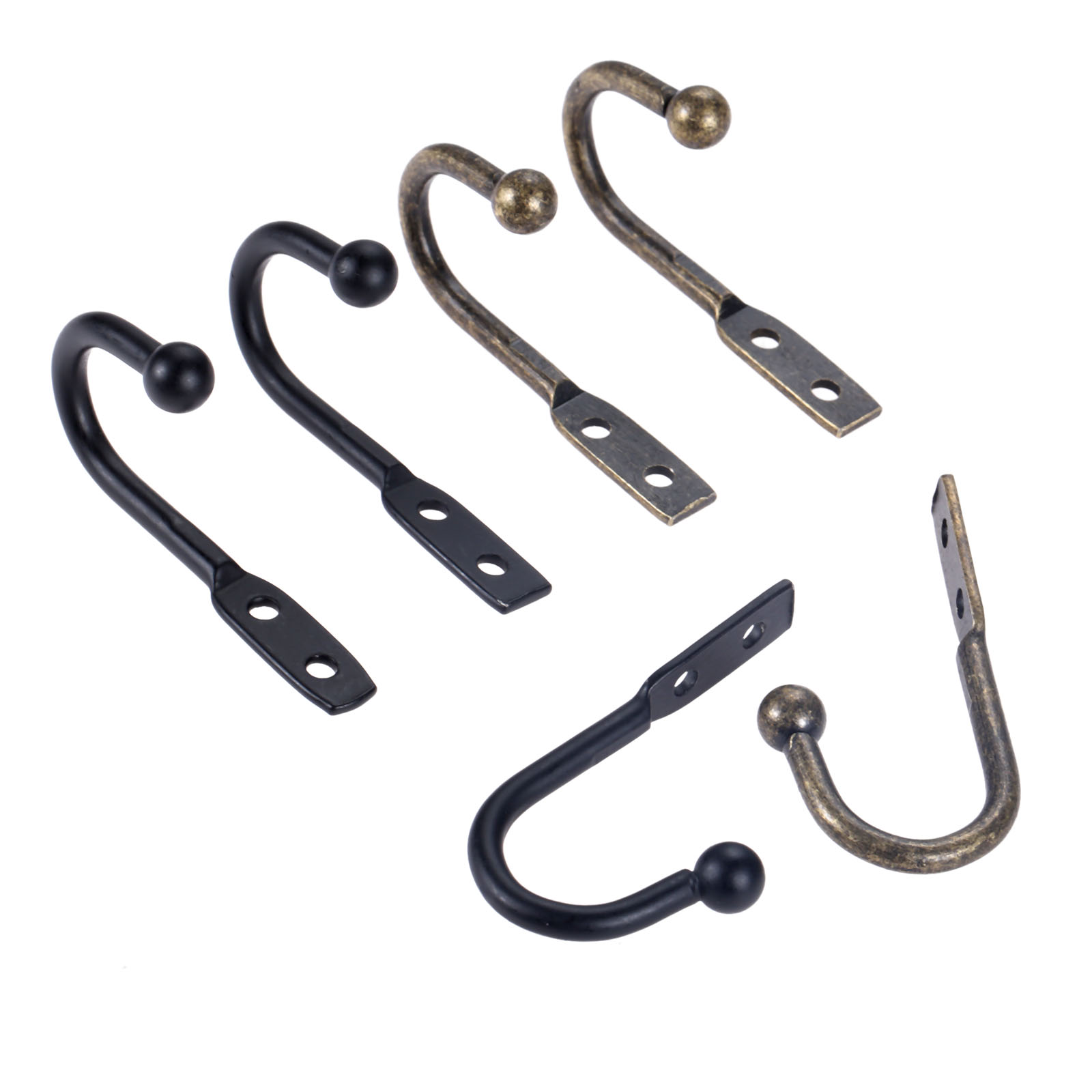 50*23mm  Vintage Bronze Wall D - Antique Brass Hook ulasan dan harga