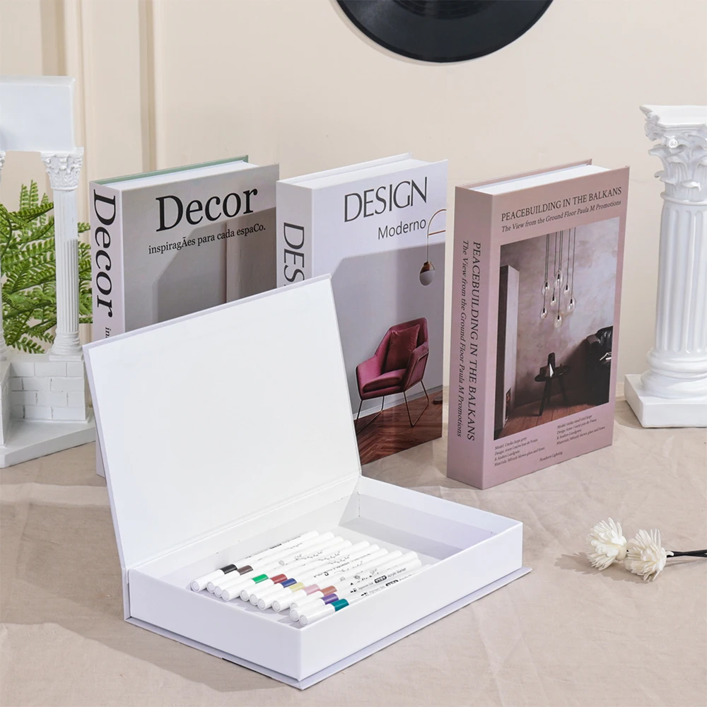 Minimalism Fake Books Decor Lu - Interior Design Luxury Living Room ulasan dan harga