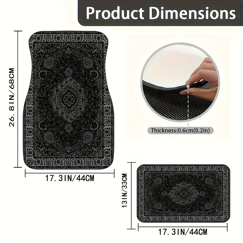 Car Floor Mats Rectangular Ban - Interior Design Concept ulasan dan harga