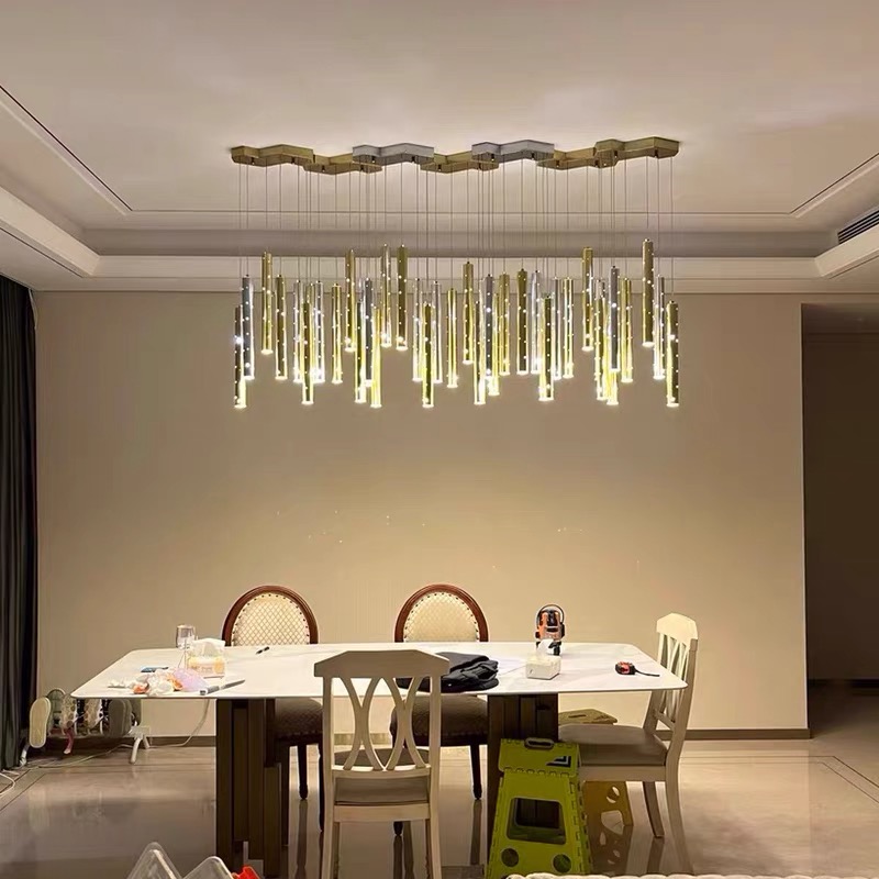 Modern LED Ceiling Chandelier  - Interior Design Hall ulasan dan harga