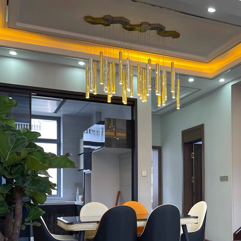 Modern LED Ceiling Chandelier  - Interior Design Hall ulasan dan harga