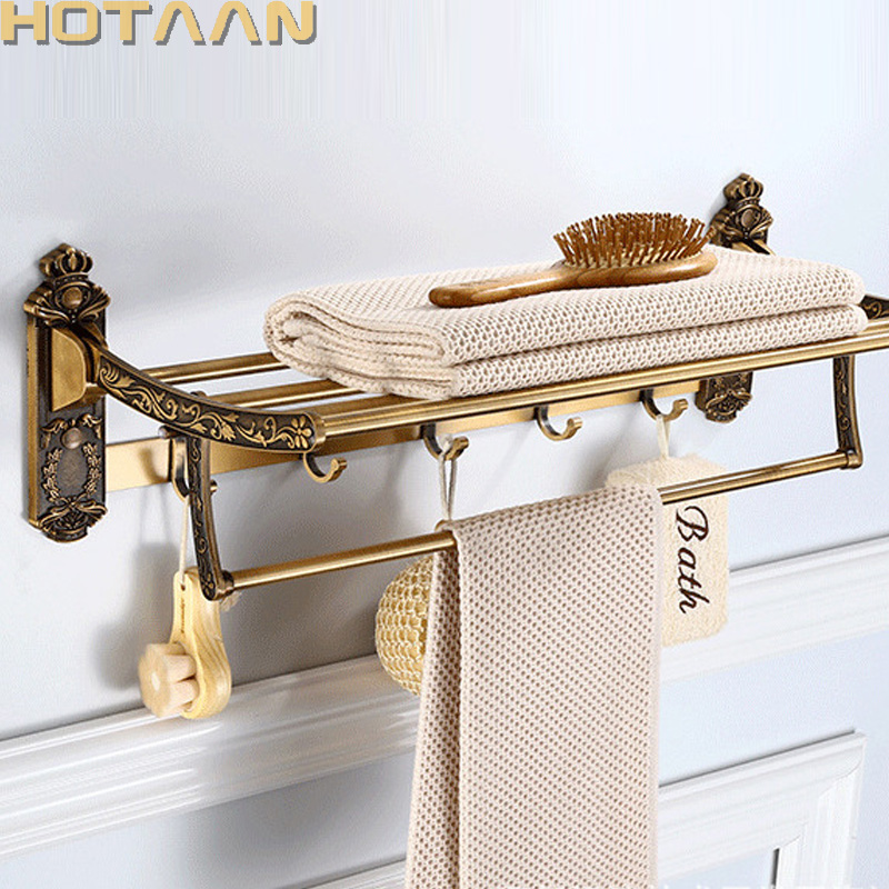 Aluminum Foldable Antique Bras - Antique Brass Hook ulasan dan harga