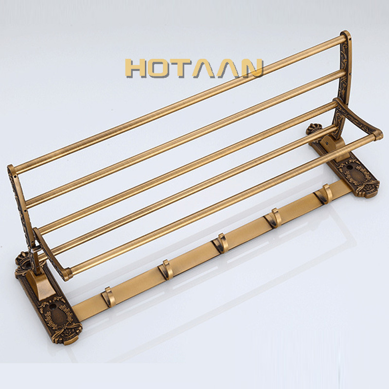 Aluminum Foldable Antique Bras - Antique Brass Hook ulasan dan harga