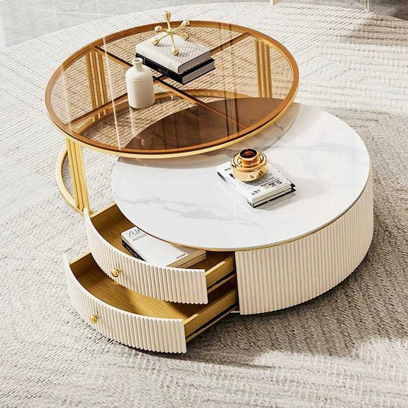 Modern Luxury Marble Wooden Co - Interior Design Luxury Living Room ulasan dan harga