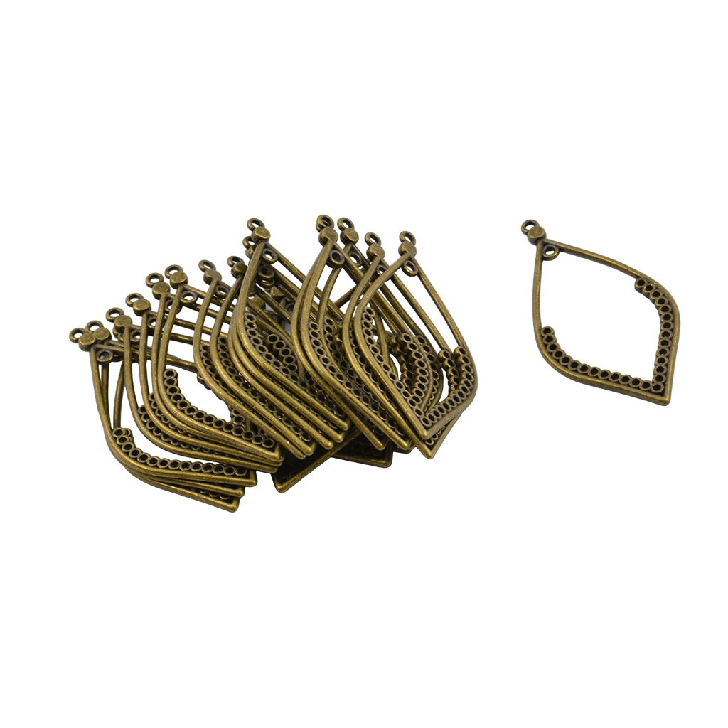 20 Pics Alloy Vintage Chandeli - Antique Brass Hook ulasan dan harga