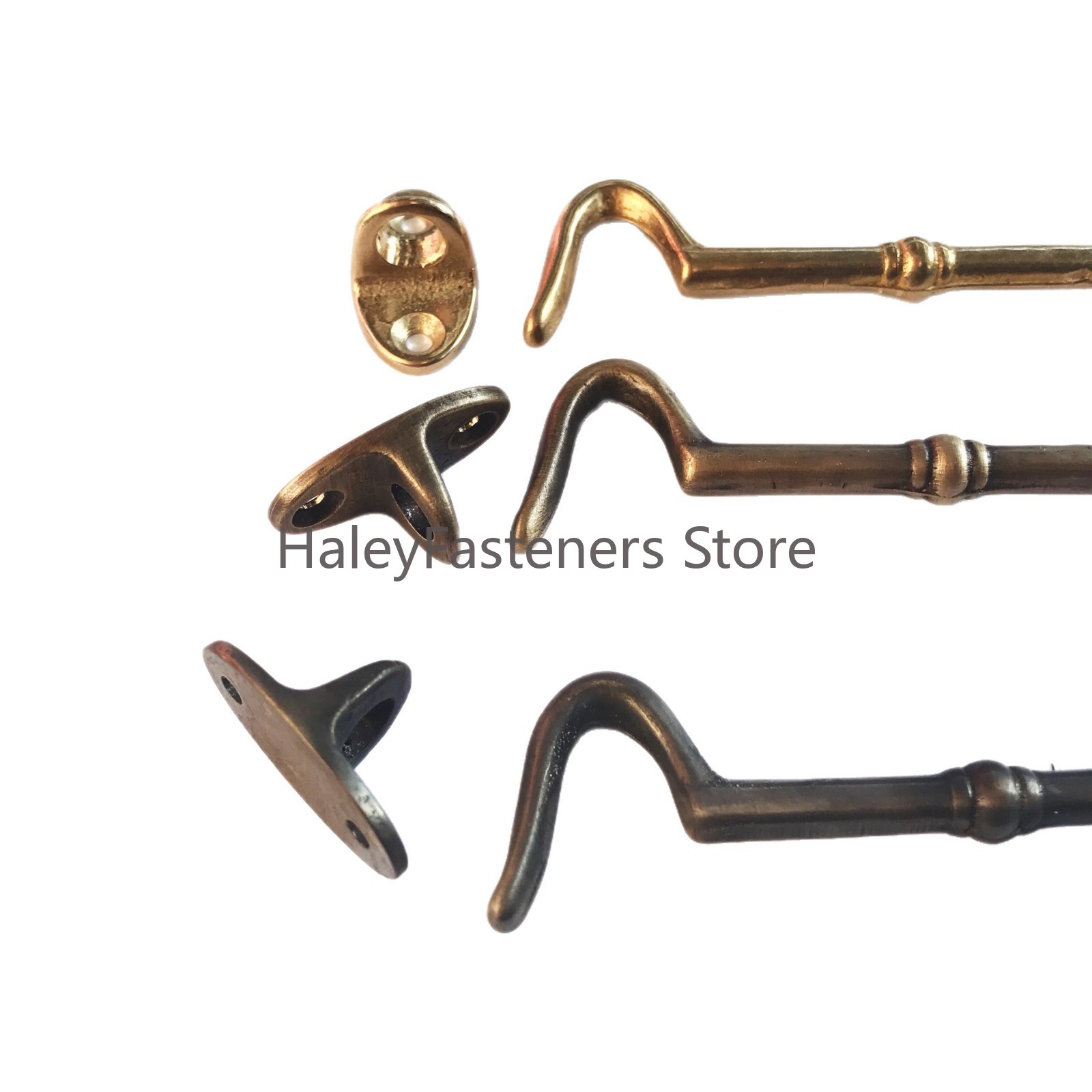 Brass Window Handle Copper Win - Antique Brass Hook ulasan dan harga