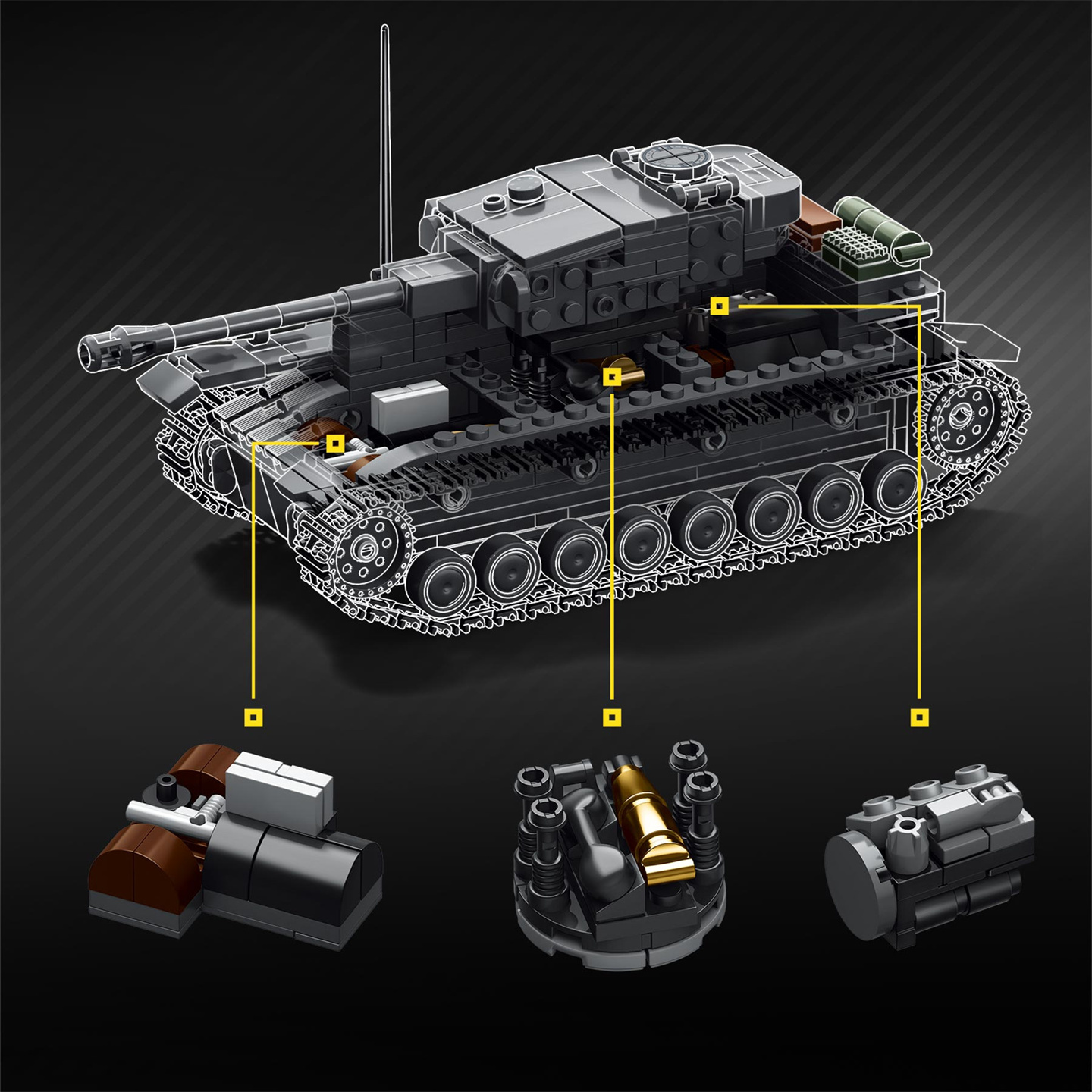 1:35 Scale Tank No. 4 Type G w - Interior Design Build ulasan dan harga
