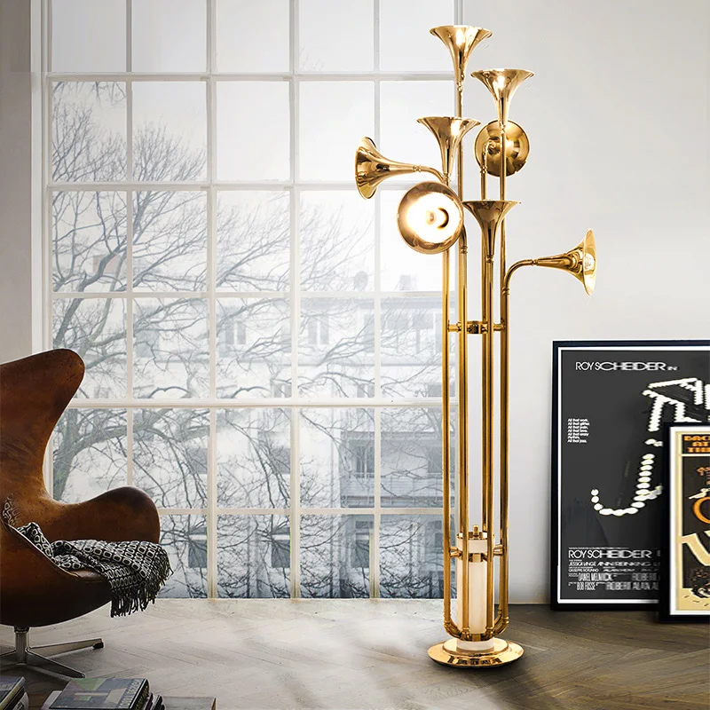 Nordic Trumpet Pendant Lamp fo - Interior Design Hall ulasan dan harga