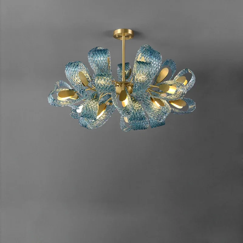 Modern Luxury Sculptural Glass - Interior Design Luxury Living Room ulasan dan harga