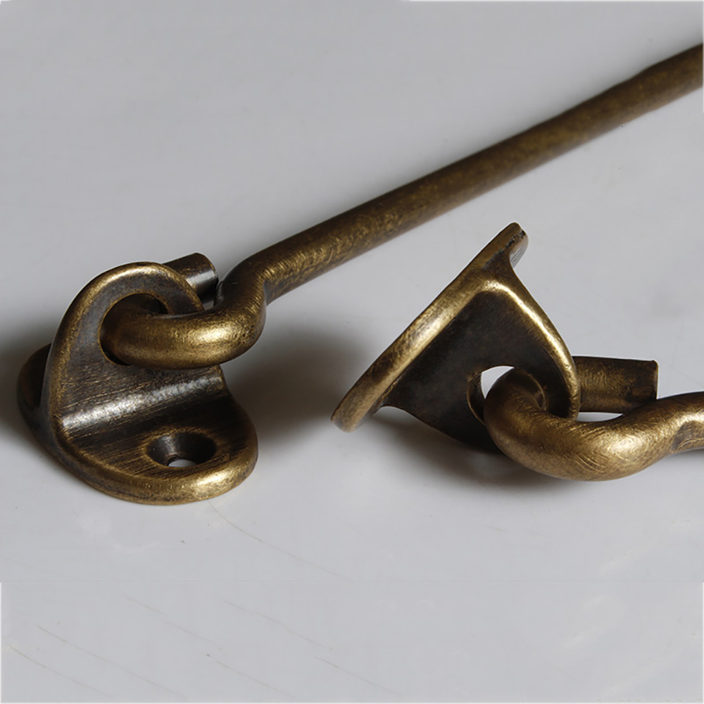 Brass Antique Window Hook Eye  - Antique Brass Hook ulasan dan harga