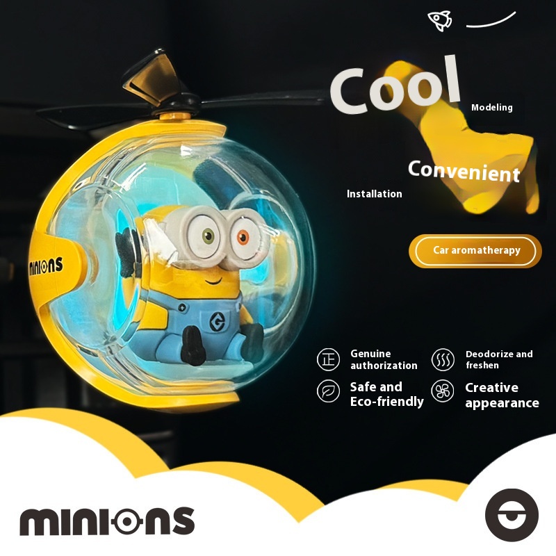 New Minions Cartoon Car Air Fr - Interior Design Style Quiz ulasan dan harga