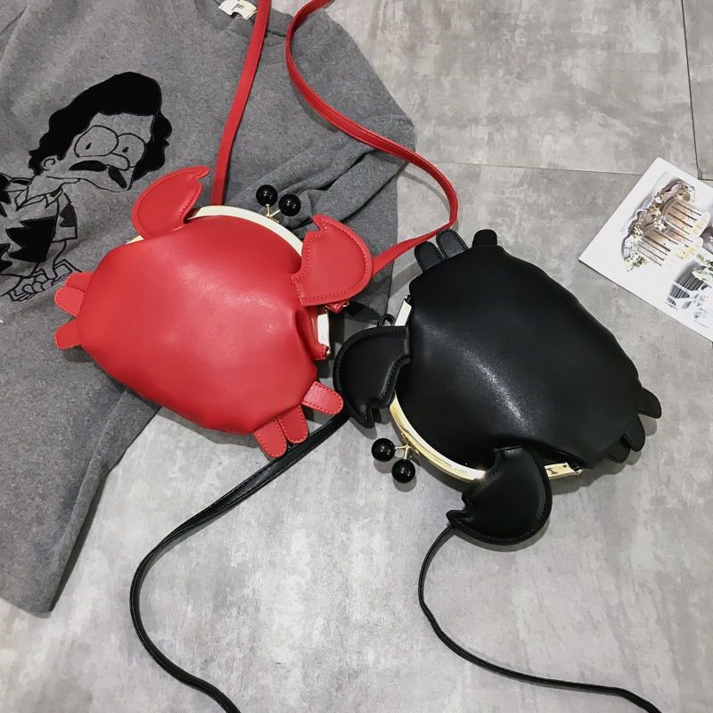 Ins Korean Crab Design Shoulde - Interior Design Whimsical ulasan dan harga