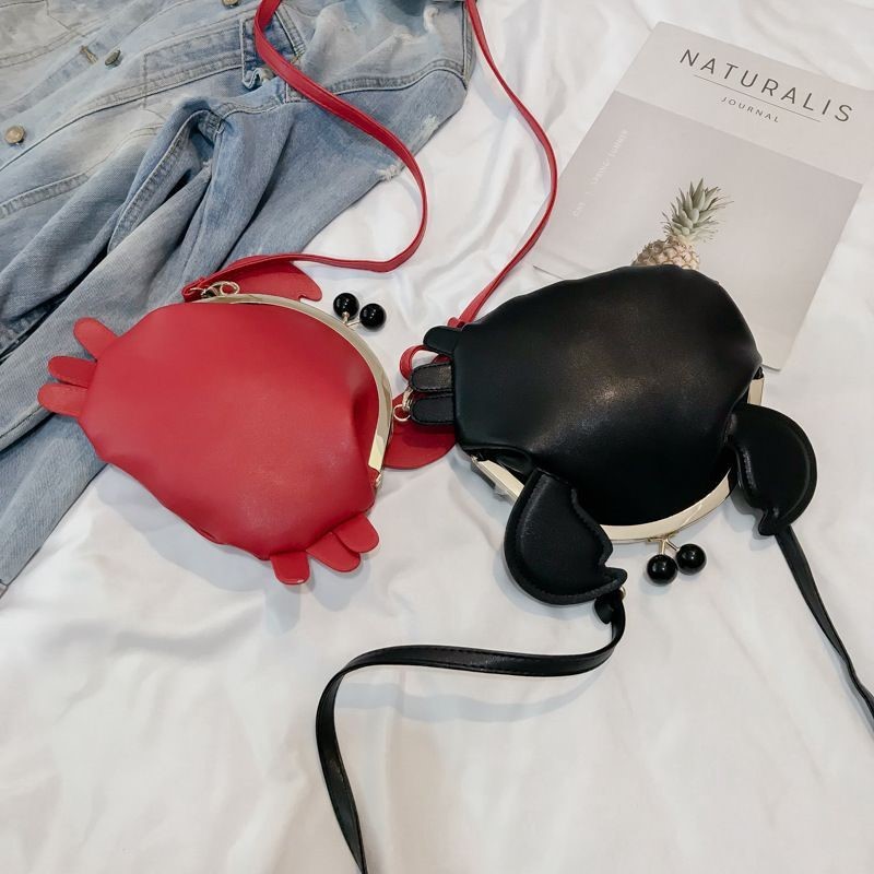 Ins Korean Crab Design Shoulde - Interior Design Whimsical ulasan dan harga