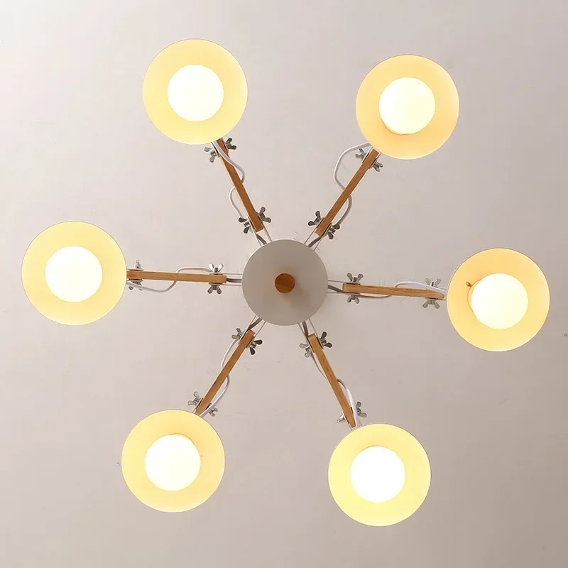 Minimalist Nordic LED Chandeli - Interior Design Luxury Living Room ulasan dan harga